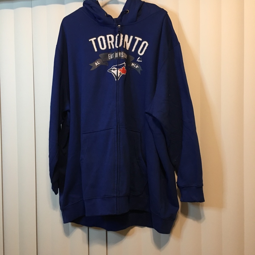 Toronto Blue Jays baseball men’s hoodie size 4X New without tags